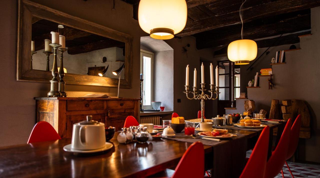 Boutique Hotel Al Palazzo Rosso Neive Buitenkant foto