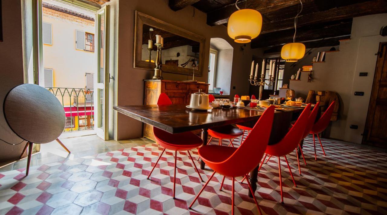 Boutique Hotel Al Palazzo Rosso Neive Buitenkant foto